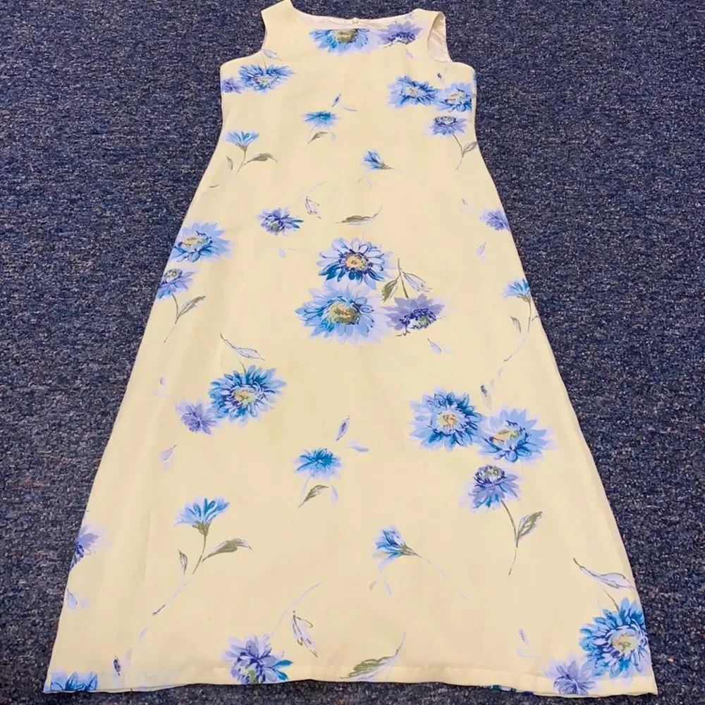 Talbots Yellow Dress sz. 12